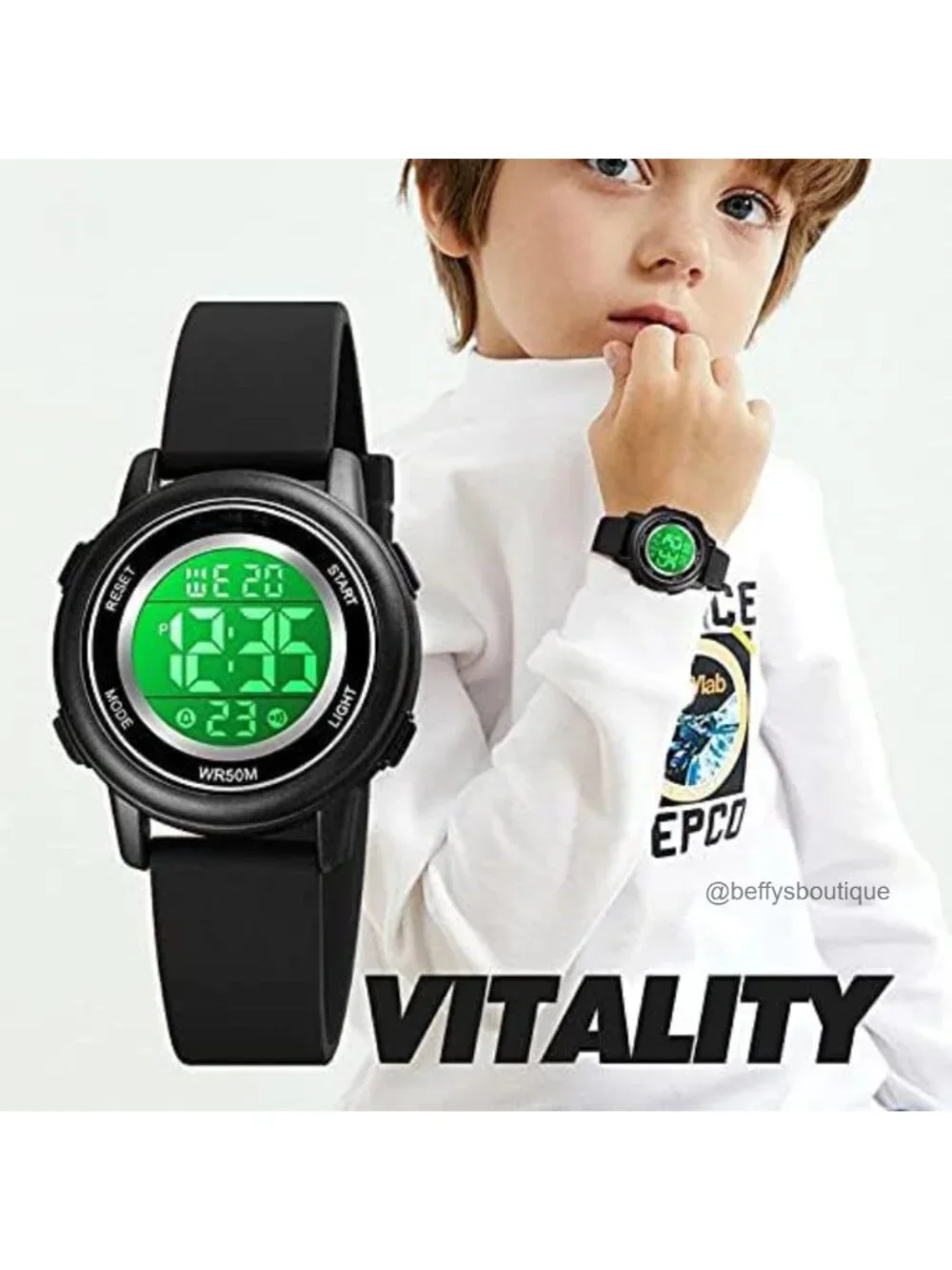 Women's Digital LED Watch Multifunction Waterproof Alarm Stopwatch Sports